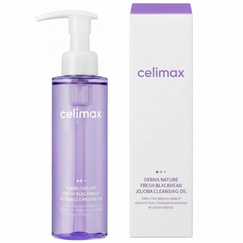 Гидрофильное масло от чёрных точек Celimax Derma Nature Fresh Blackhead Jojoba Cleansing Oil, 150мл