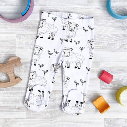 Ползунки на резинке Mjölk Овечки