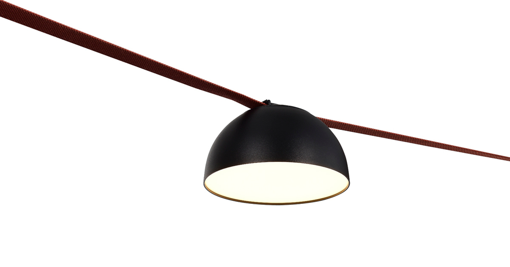 Светильник для Sling System,  FIORI,  20Вт,  D200xH113 мм,  1480Лм,  черный