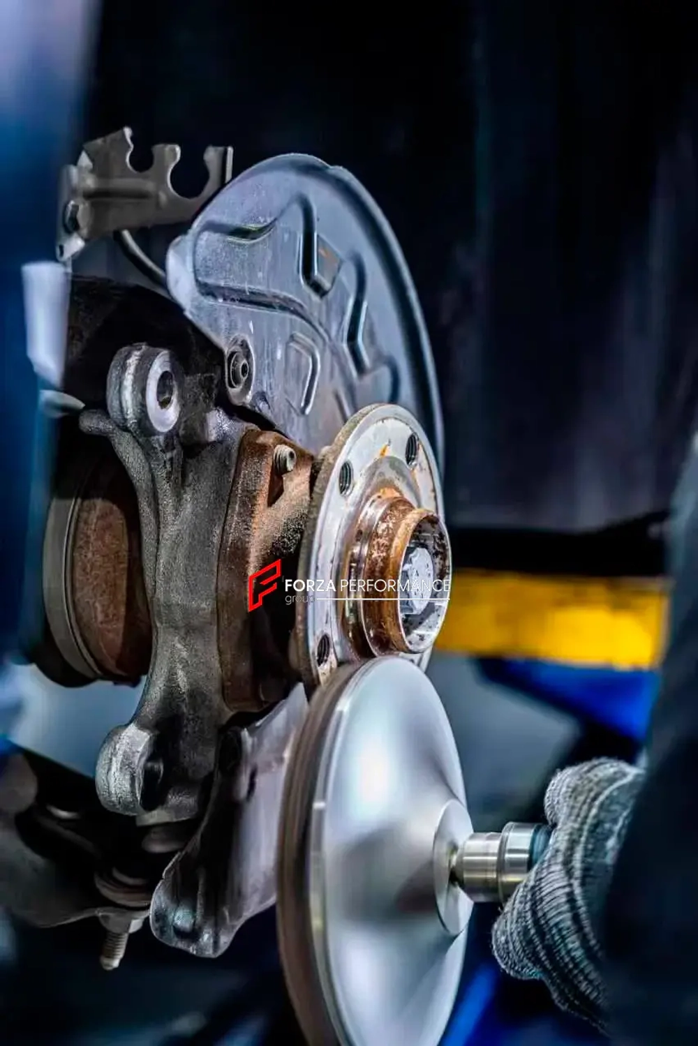 ПЕРЕДНЯЯ УСИЛЕННАЯ ТОРМОЗНАЯ СИСТЕМА ДЛЯ VOLKSWAGEN GOLF MK7 5G 280TSI R LINE 2017-2020 Фольксваген