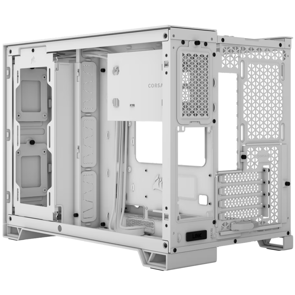 Corsair 2500D Airflow Tempered Glass Mid-Tower, White