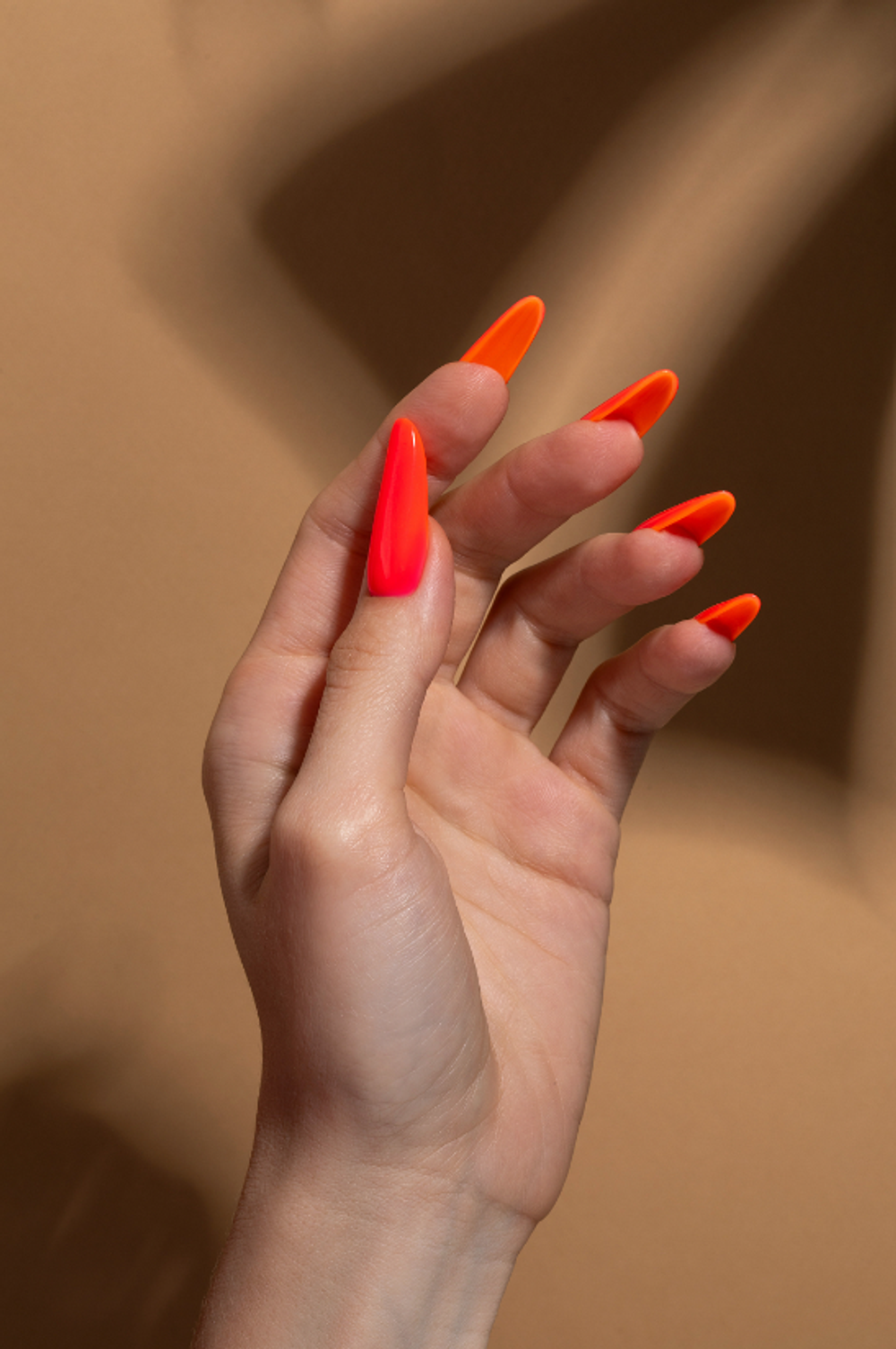 Monami Smart Neon Gel - Гель жесткий моделирующий Оранжевый 05, 15гр4