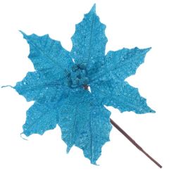 GAEM Цветок искусственный "Пуансеттия", L25 W25 H26 см, 3в.