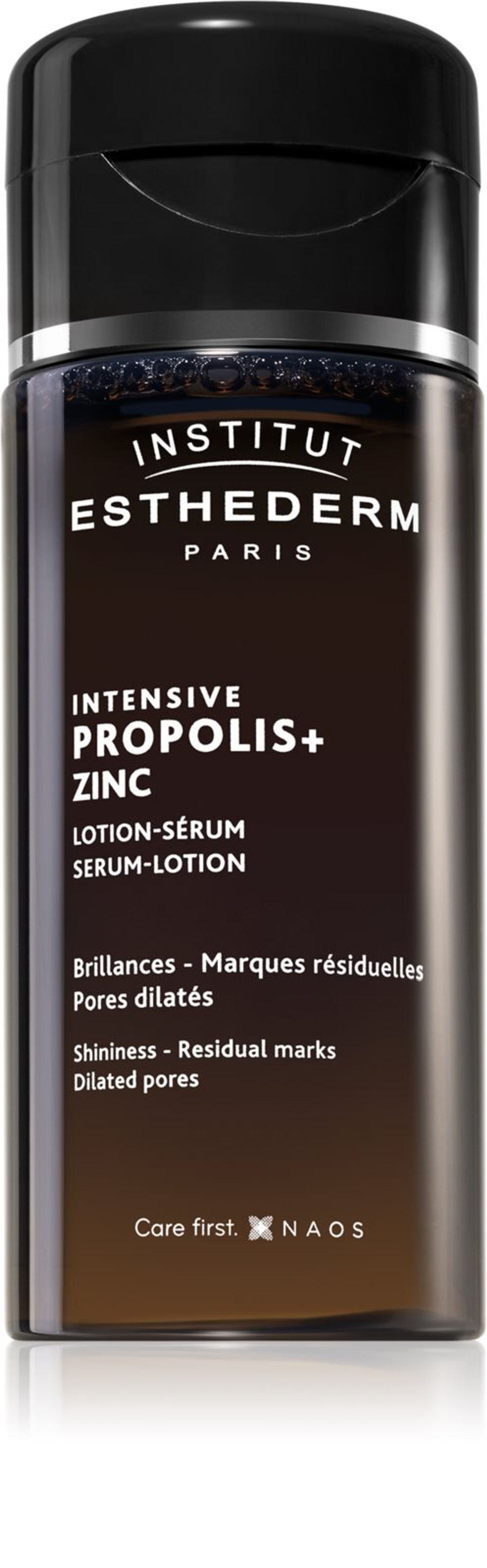 Institut Esthederm Intensive Propolis+ Lotion-Serum - очищающий тоник для регулирования кожного сала и минимизации пор /   130  ml  / GTIN 3461023492185