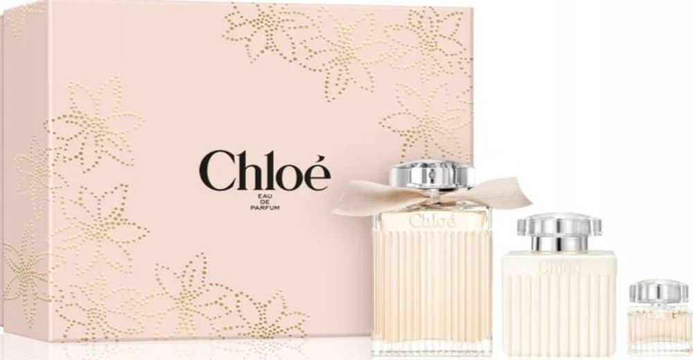 CHLOE SIGNATURE EDP SET 100 ML + B/L 100 ML + MINI 5 ML