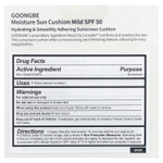 Goongbe, увлажняющий солнцезащитный крем, кушон, мягкое, SPF 50, 14 г (0,49 унции)