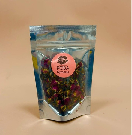 Сушеные бутоны роз (красный), 20 г