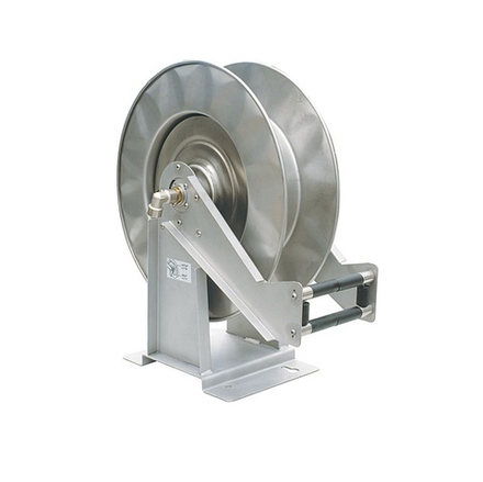 Катушка открытого типа из нержавеющей стали со шлангом длиной 20 м, 3/4", 200 бар., GARTEC (Италия)