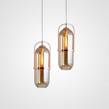Стеклянный светильник-подвес в скандинавском стиле AGLET