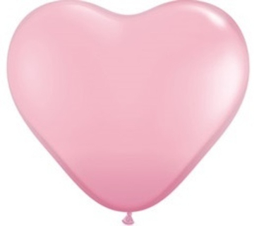 Шар 75 см "Розовое сердце"