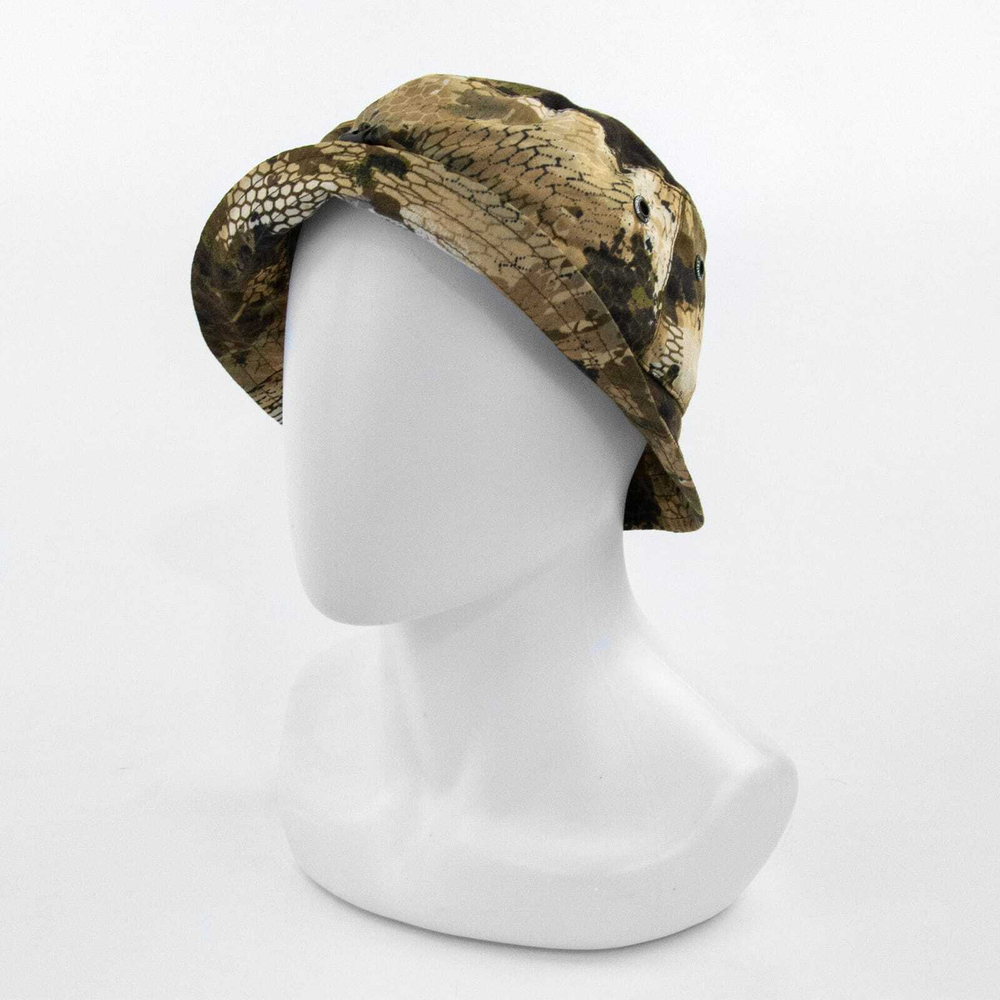 Панама с утяжкой, смесовая (Бежевый/Соты)