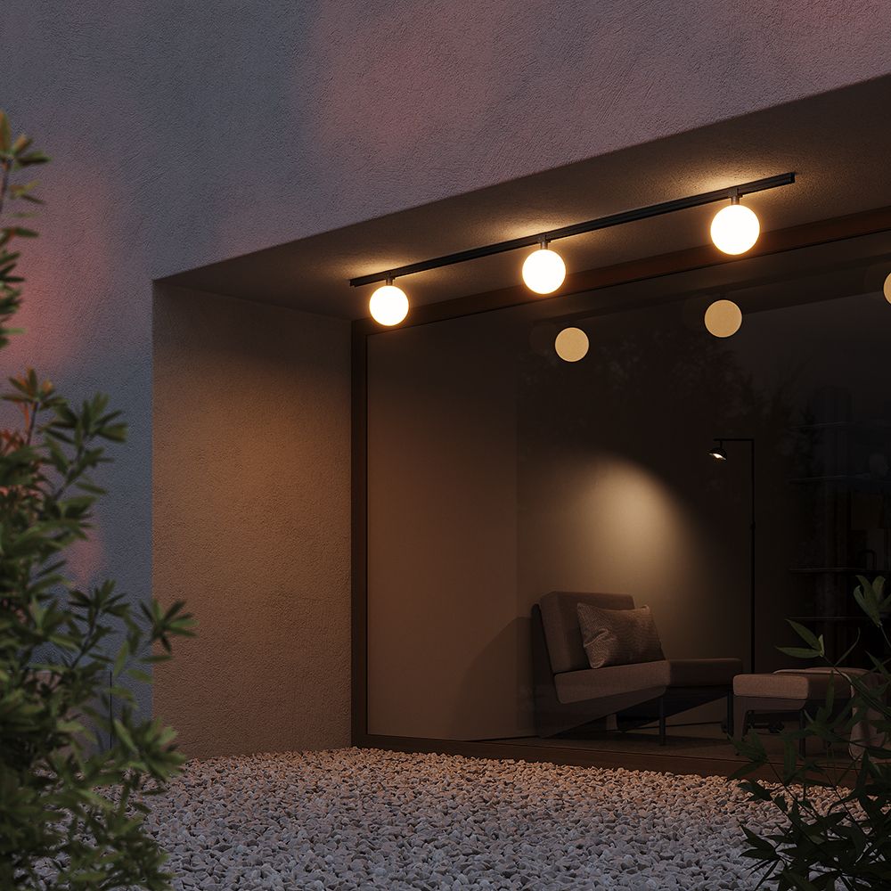 Уличный трековый светодиодный светильник Maytoni Elasity IP Luna O-TR01-2-S-9WB3K