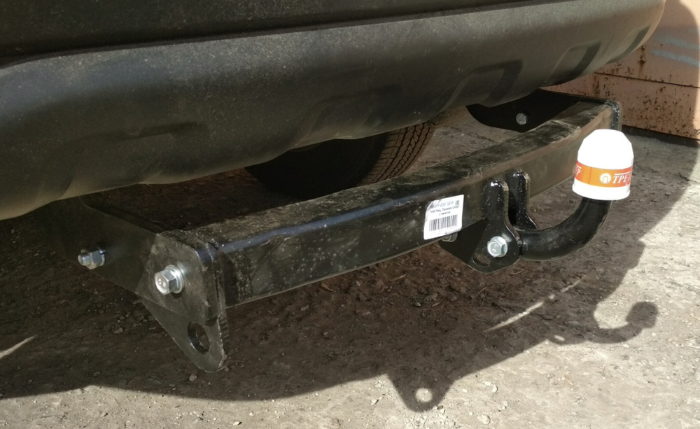 Фаркоп Трейлер 7150 на Mitsubishi Pajero Sport (5dr.) SUV 2008г.-(паспорт и сертификат в комплекте)(без электрики)