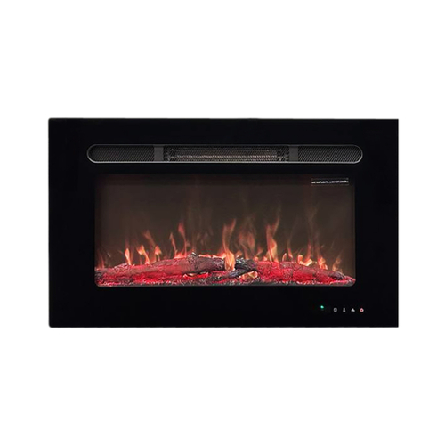 Электрический очаг Real Flame Alpha LOG (с дровами, обогрев, пульт ду)