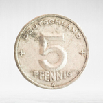 Germany, 5 Pfennigs, 1948, (Berlin Mint - "A"), VF