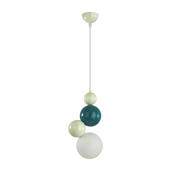 8008/1A MODERNI LN24 000 белый, голубой/белый металл/пластик Подвес G9 LED 5W 220V BALLONS