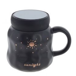 GAEM Кружка с крышкой, 450 мл, L13 W9,5 H11 см, 4в.