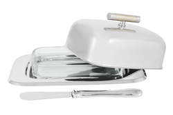 Масленка Перле крышка нож Regent