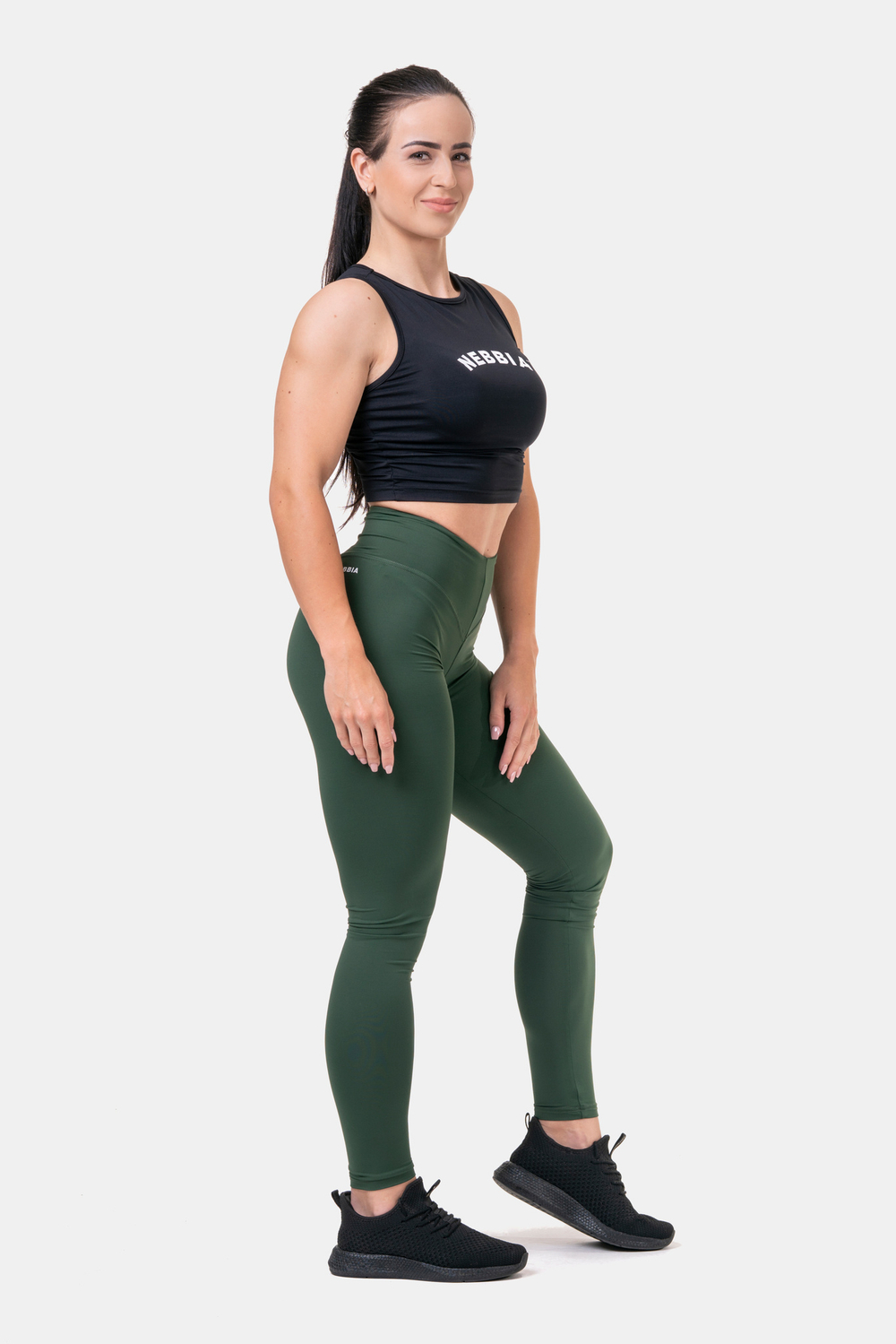 Легинсы женские Classic HERO High Waist Leggings 570 Зеленые