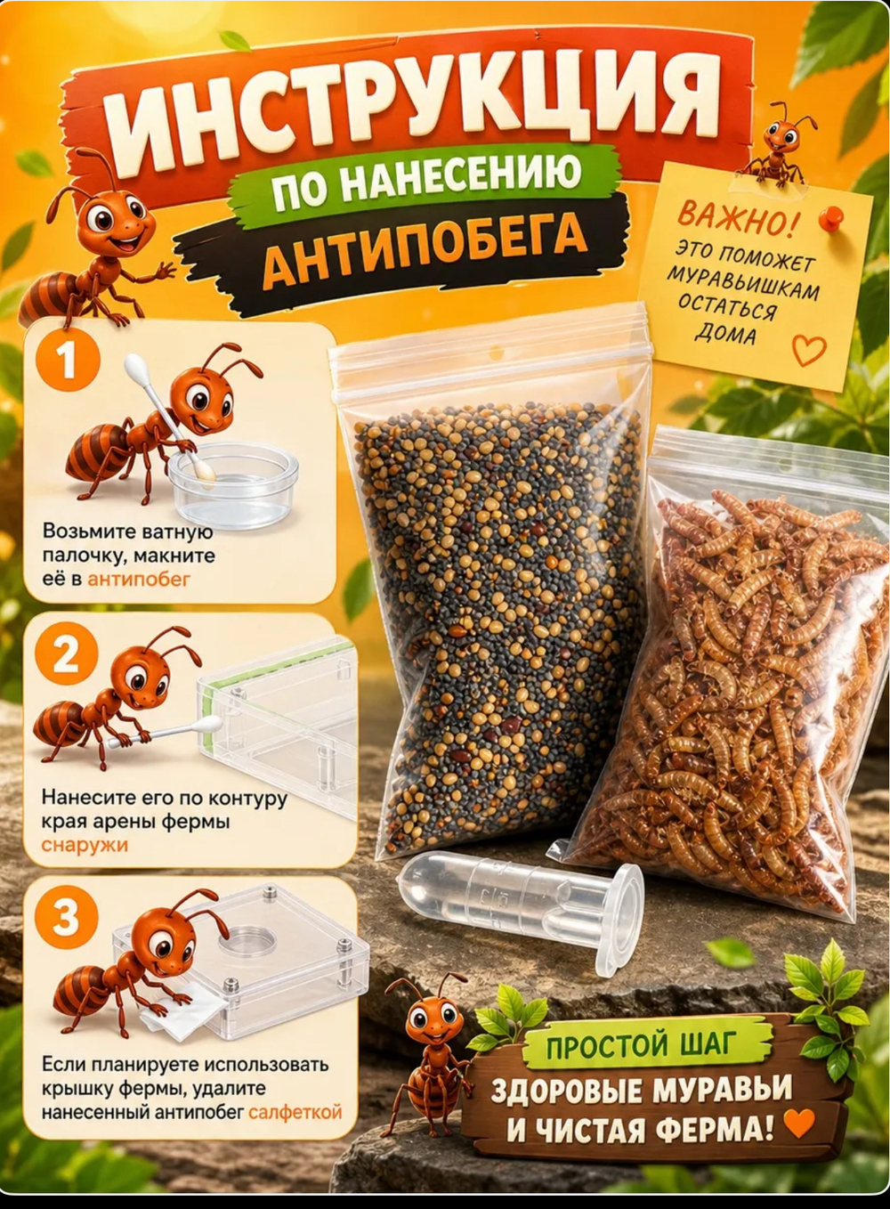 Микс корма + Антипобег