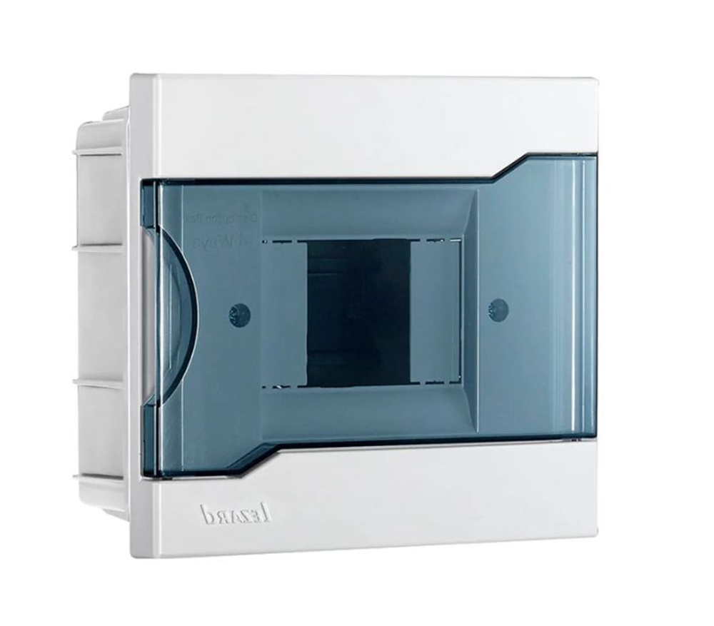 Бокс с прозрачной крышкой ЩРВ-П-4 для внутр.уст. 4-х модульных устройств 730-1000-004