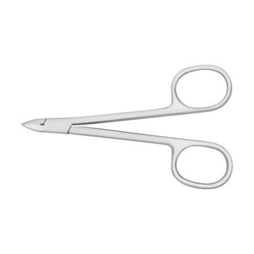 Кусачки для педикюра Nippon Nippers "Глазки" лезвие без пятки 9 мм. матовые NP-01