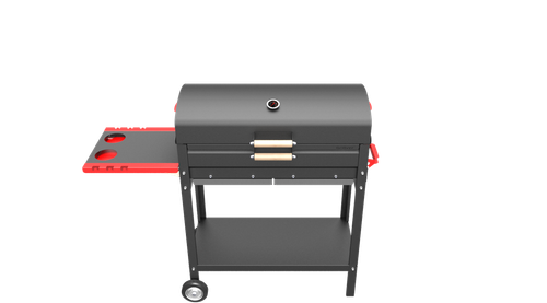 Мангал-гриль Grillver Редлайнер Комфорт Эйр (с чугунной решеткой-гриль)