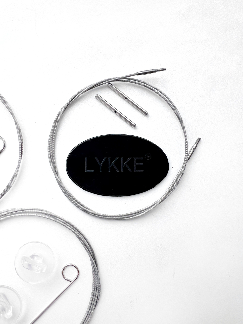 Набор съемных укороченных спиц 9см/5пар Flight Mini Maroon Lykke