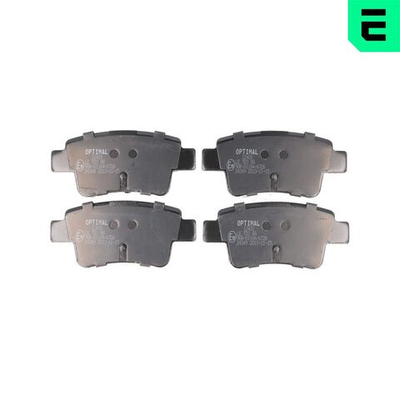 OPTIMAL - BP12431-OPT - Brake Pad Set, disc brake