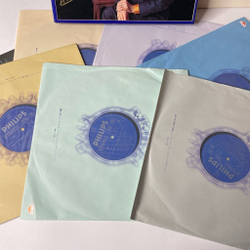 Винтажная виниловая пластинка LP Поль Мориа Paul Mauriat Love Collection Бокс Сет 6 Пластинок (Japan 1980) (No Obi)