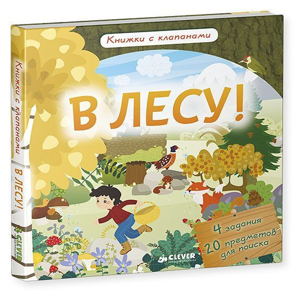 В лесу! Книжки с клапанами