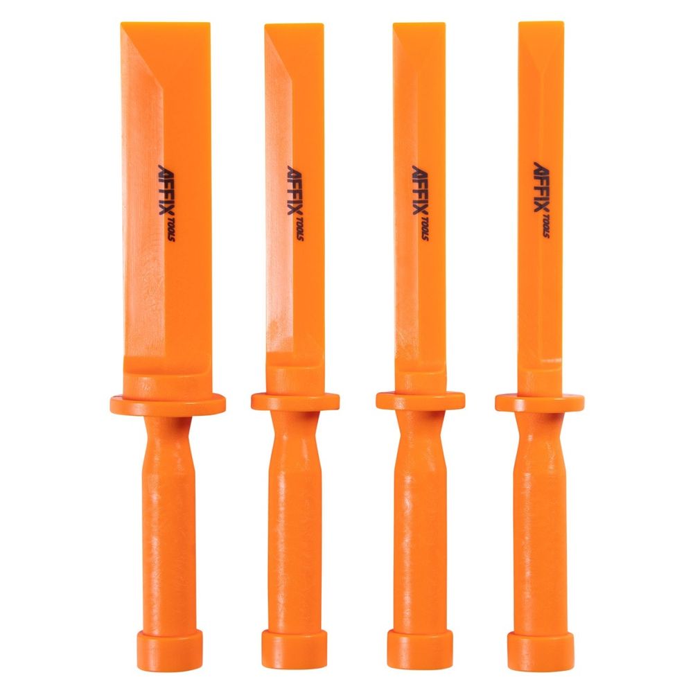 AFFIX (AF11860004) Набор пластиковых скребков, 4 предмета