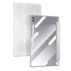 Чехол книжка зеленого цвета от Dux Ducis для Samsung Galaxy Tab S9 Ultra, Tab S10 Ultra и Tab S8 Ultra, серия Unid Series Case