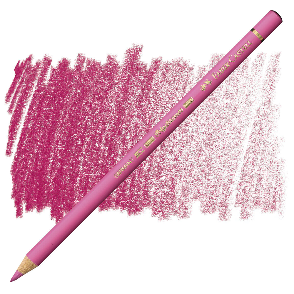 Faber-Castell Polychromos. 129 Pink Madder Lake