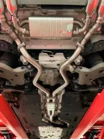 Выхлопная система с заслонками для Land Rover Defender L663 2020+ 3.0L