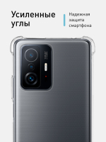Чехол ROSCO для Xiaomi 11T оптом (арт. XM-MI11T-HARD-TPU-TRANSPARENT)
