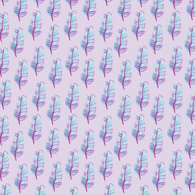 Бесшовный принт тропический