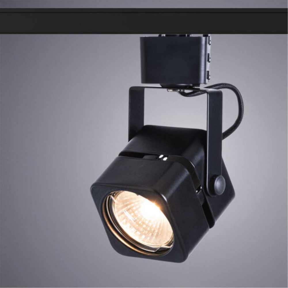 Трековый светильник Arte Lamp MIZAR A1315PL-1BK