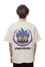 Футболка Ymkashix 8-bit бежевая