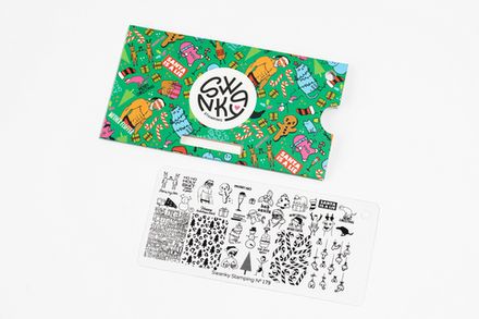 Swanky Stamping Пластина для стемпинга 179