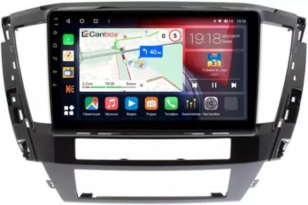 Магнитола для Mitsubishi Pajero Sport 3 2020-2024, Montero Sport - Canbox 10-735 Qled, Android 10, ТОП процессор, SIM-слот