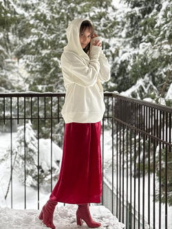 Худи /айвори / унисекс / петля