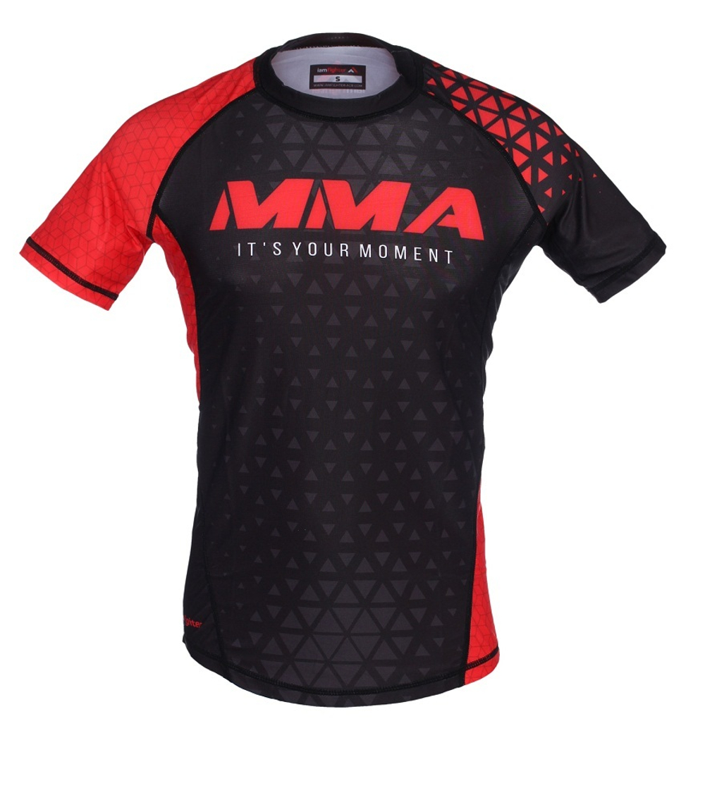 Рашгард Iamfighter Jiu Jitsu Черный