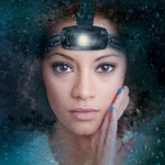 Фонарь светодиодный налобный Fenix HL55 XM-L2 U2, 900 лм, аккумулятор