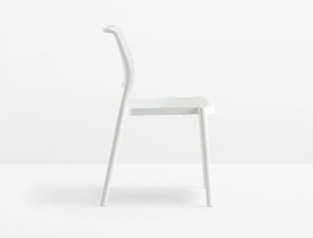 Стул пластиковый Pedrali Ara, белый