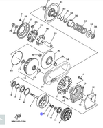 Подшипник роликовый Yamaha 933152181300