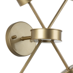 690643 Св-к настенно-потолочн CROTONE 4х40W E14 ШАМПАНЬ/ПРОЗРАЧНЫЙ