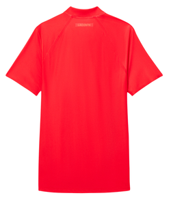 Мужское теннисное поло Lacoste Tennis x Novak Djokovic On Court - красный