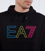 Худи EA7 - черный(3RUM07 PJEQZ)