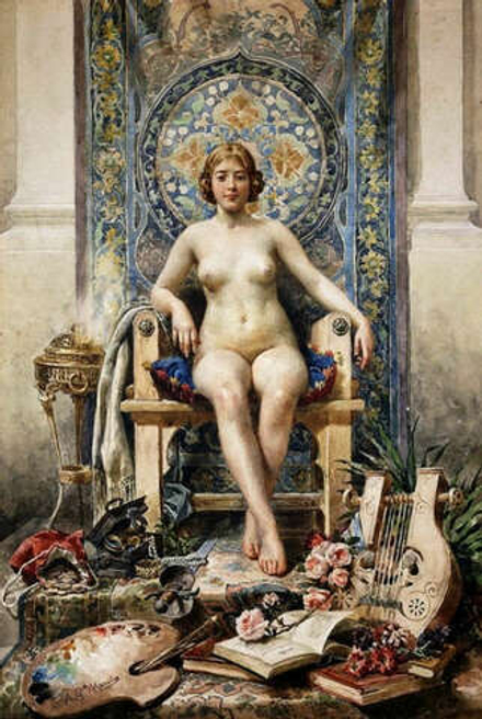 Antonio Garcia Mencia (1853-1915) - эротическое искусство испанского художника